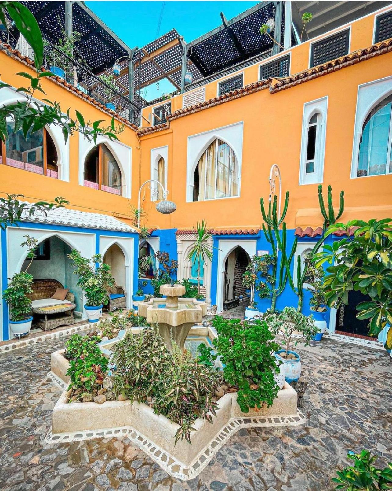 Riad Hicham Hotell Chefchaouen Exteriör bild